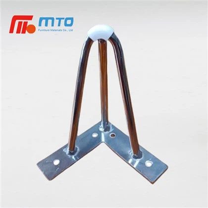 Chromowane nóżki do włosów